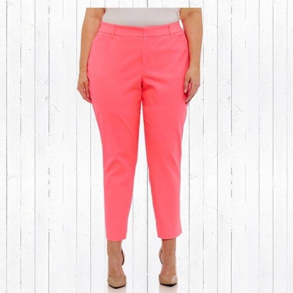 Worthington Pants - Worthington slim fit zip up crop pants